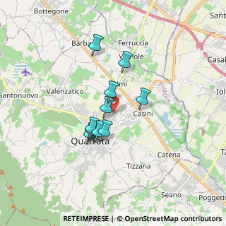 Mappa Via Piero della Francesca, 51039 Quarrata PT, Italia (1.29455)