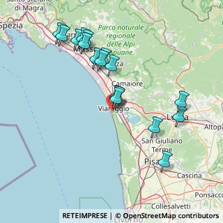 Mappa Via Marina di Levante, 55049 Viareggio LU, Italia (16.30235)