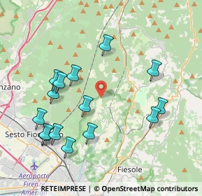 Mappa Via delle Palaie, 50019 Sesto Fiorentino FI, Italia (4.35133)