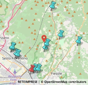 Mappa Via delle Palaie, 50019 Sesto Fiorentino FI, Italia (4.99083)