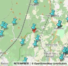 Mappa Via delle Palaie, 50019 Sesto Fiorentino FI, Italia (3.188)