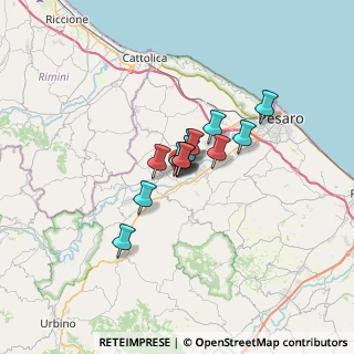 Mappa Via Liguria, 61022 Vallefoglia PU, Italia (3.59923)