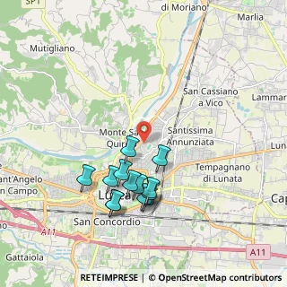 Mappa Via di Salicchi, 55100 Lucca LU, Italia (1.88769)