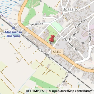 Mappa Via Sarzanese Sud, 1451, 55054 Massarosa, Lucca (Toscana)