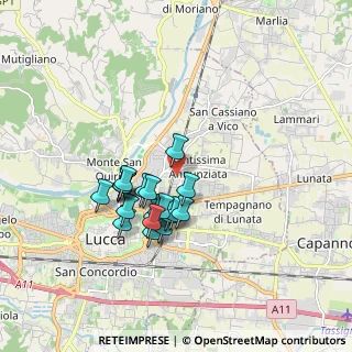 Mappa N.278, 55100 Lucca LU, Italia (1.504)