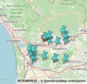 Mappa S.s. Annunziata L. Acqua Calda Centro commerciale Carrefour a, 55100 Lucca LU, Italia (12.25)