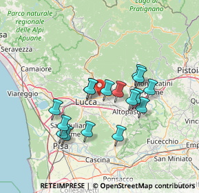 Mappa Via del Tanaro, 55012 Capannori LU, Italia (12.43875)