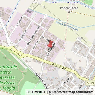 Mappa Via Piemonte, 13, 51039 Quarrata, Pistoia (Toscana)