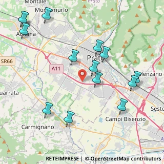 Mappa Via Guido Cavalcanti, 59100 Prato PO, Italia (5.06786)