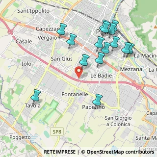 Mappa Via Guido Cavalcanti, 59100 Prato PO, Italia (2.26133)