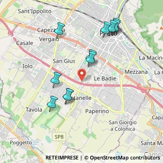 Mappa Via Guido Cavalcanti, 59100 Prato PO, Italia (2.08909)
