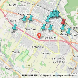Mappa Via Guido Cavalcanti, 59100 Prato PO, Italia (2.50733)