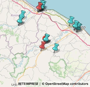 Mappa Corso XXI Gennaio, 61020 Montecchio PU, Italia (9.013)