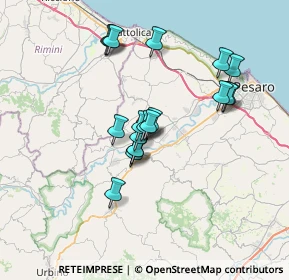 Mappa Corso XXI Gennaio, 61020 Montecchio PU, Italia (5.95632)