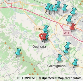 Mappa Via Beato Angelico, 51039 Quarrata PT, Italia (4.76118)