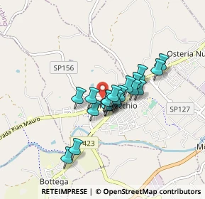 Mappa Via Evangelista Torricelli, 61020 Montecchio PU, Italia (0.588)
