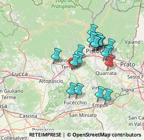 Mappa Via Pietro Nenni, 51018 Pieve A Nievole PT, Italia (12.49895)