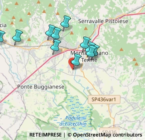 Mappa Via Pietro Nenni, 51018 Pieve A Nievole PT, Italia (4.47077)