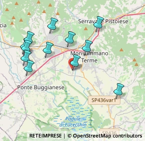 Mappa Via Pietro Nenni, 51018 Pieve A Nievole PT, Italia (4.23)