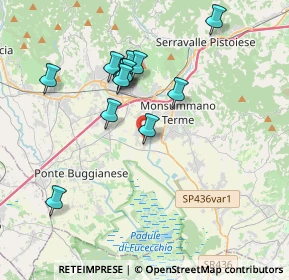 Mappa Via Pietro Nenni, 51018 Pieve A Nievole PT, Italia (3.58462)