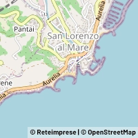 Mapa San Lorenzo al Mare