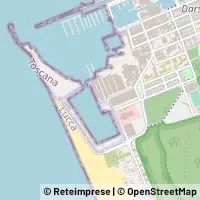 Mapa Viareggio