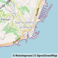 Map San Lorenzo al Mare