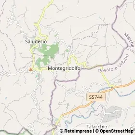 Mappa Montegridolfo