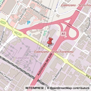 Mappa Via Vittorio Emanuele, 11, 50041 Calenzano, Firenze (Toscana)