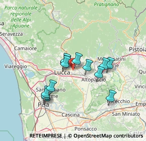 Mappa Via Madonna Comunale, 55012 Capannori LU, Italia (11.85769)