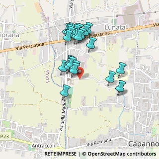 Mappa Via Madonna Comunale, 55012 Capannori LU, Italia (0.42333)