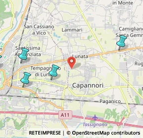 Mappa Via Madonna Comunale, 55012 Capannori LU, Italia (4.21842)
