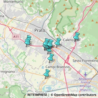 Mappa Via S. Leonardo da Porto Maurizio, 59100 Prato PO, Italia (2.36909)