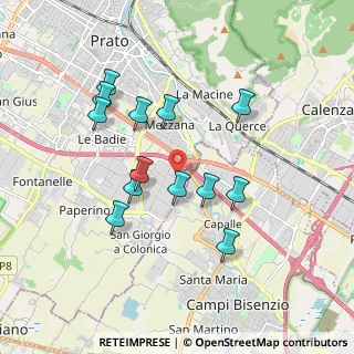 Mappa Via S. Leonardo da Porto Maurizio, 59100 Prato PO, Italia (1.74692)