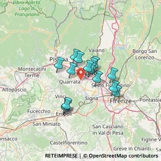 Mappa Via delle Risaie, 59100 Prato PO, Italia (9.95067)