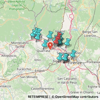 Mappa Via delle Risaie, 59100 Prato PO, Italia (9.5995)