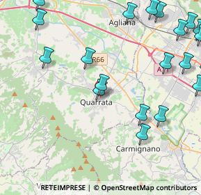 Mappa Via dei della Robbia, 51039 Quarrata PT, Italia (5.985)