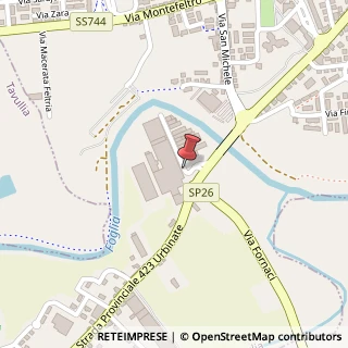 Mappa Via dell' Industria, 2, 61022 Colbordolo, Pesaro e Urbino (Marche)
