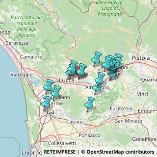 Mappa Vicolo Carlo Piaggia, 55012 Capannori LU, Italia (11.28)