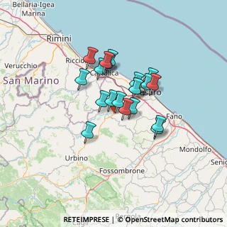 Mappa 61025 Montelabbate PU, Italia (9.796)