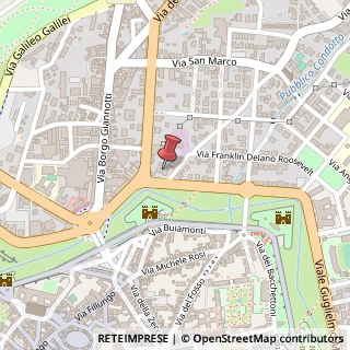 Mappa Viale Agostino Marti, 43, 55100 Lucca, Lucca (Toscana)