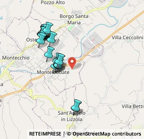 Mappa Via Tombaccia, 61025 Montelabbate PU, Italia (1.7855)