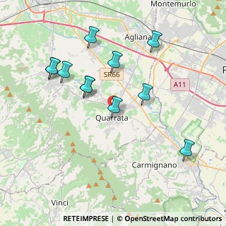 Mappa Via Enrico Fermi, 51039 Quarrata PT, Italia (4.03091)