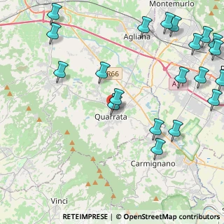 Mappa Via Enrico Fermi, 51039 Quarrata PT, Italia (6.077)