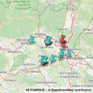 Mappa Via Vespucci, 51039 Quarrata PT, Italia (10.79824)