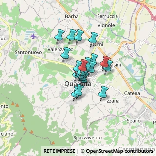 Mappa Via Galileo Galilei, 51039 Quarrata PT, Italia (1.021)