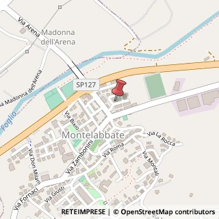 Mappa Via G. Mameli, 5, 61025 Montelabbate, Pesaro e Urbino (Marche)
