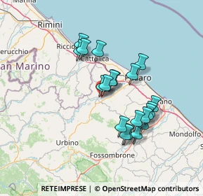 Mappa Via Artigianato, 61020 Montecchio PU, Italia (12.251)