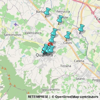 Mappa Via Torino, 51039 Quarrata PT, Italia (1.26167)