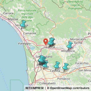 Mappa Via per Corte Bimbo, 55100 Lucca LU, Italia (14.98923)